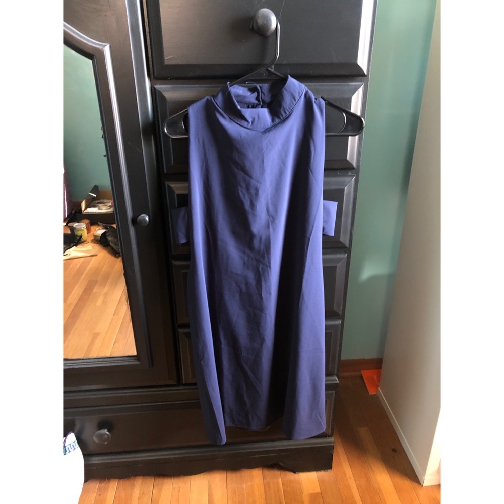Navy blue dress